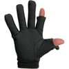 Glacier Glove Elite Angler Slit Finger Gloves - Small - Black