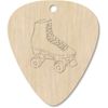 7 x 'Rollerskate' Guitar Picks/Pendants (GP00016176)