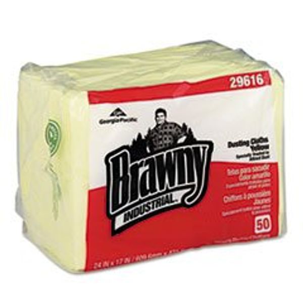 GEP29616 - Dusting Wipes, Rayon Material, 17x24, 50/PK, Yellow
