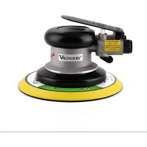 Valianto 6" Professional Air Random Orbital Palm Sander with 1pc Backup...