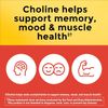 Nature Made Extra Strength Dosage Choline Supplements 800 Mg Per 3 Capsules, Bra