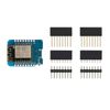 Hailege 5pcs D1 Mini ESP8266 ESP-12F NodeMCU Lua WeMos D1 Mini 4M Bytes WIFI Module with Pin Headers