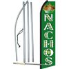 Nachos Grn/Wht Complete Swooper Flag Bundle