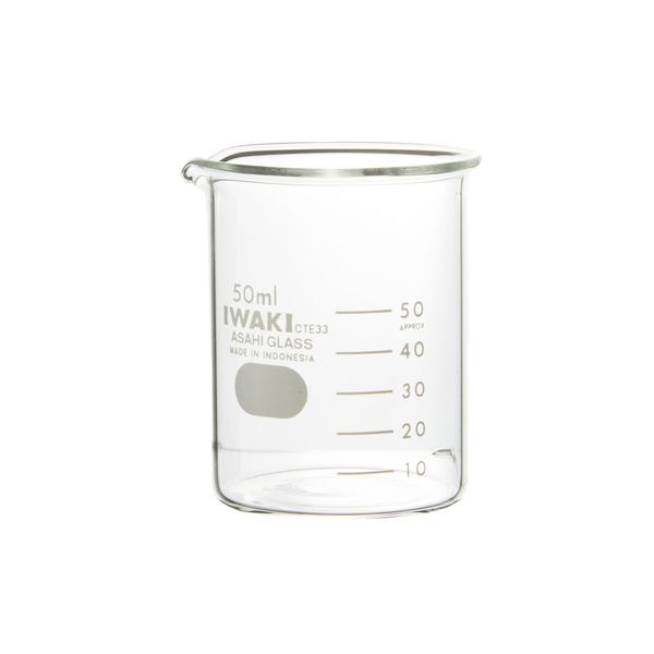 iwaki Beaker 50ml 1 Pcs 1000bk50