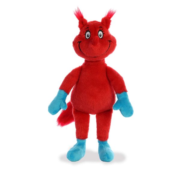 Aurora® Whimsical Dr. Seuss™ Fox in Socks Stuffed Animal - Magical Storytelling - Literary Inspiration - Red 12 Inches