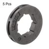 sourcing map 5 Pcs Sprocket Rim 3/8-7 19mm Standard for Most Chainsaws, Gray