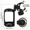PLASTIC Water Bottle Holder - Treadmill Elliptical Bike Cup Bracket Attachment 