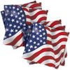 Unique Party 43742 - US American Flag Napkins, Pack of 16
