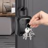 Key Lock Box 4 Digit Combination Hanging Storage Lockbox Safe Security Outdoor