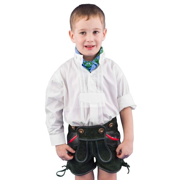 Isar Children's Costume Shirt, White