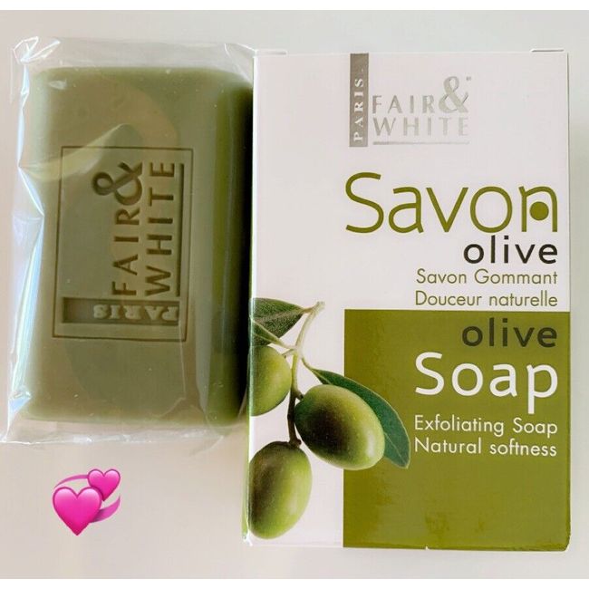 Fair And White Savon Olive Soap 7 Oz ~ FREE SHIPPING!!