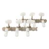 Gewa 224475GEWA Classical guitar machine head Pro Arte Chrome plated, with lyra