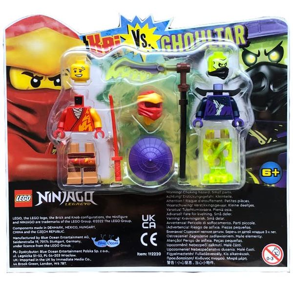 LEGO Ninjago Kai vs. Ghoultar Minifigure Blister Pack Set 112220