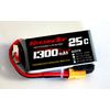 RoaringTop LiPo Battery Pack 25C 1300mAh 3S 11.1V with XT60 Plug
