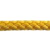 8mm Yellow Polypropylene Braided Poly Rope Cord x 50 Metre Strong String