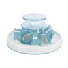 Trixie Cat Activity Tunnel Feeder, Multicolored (Maroon/White),ø 28 cm/14 cm
