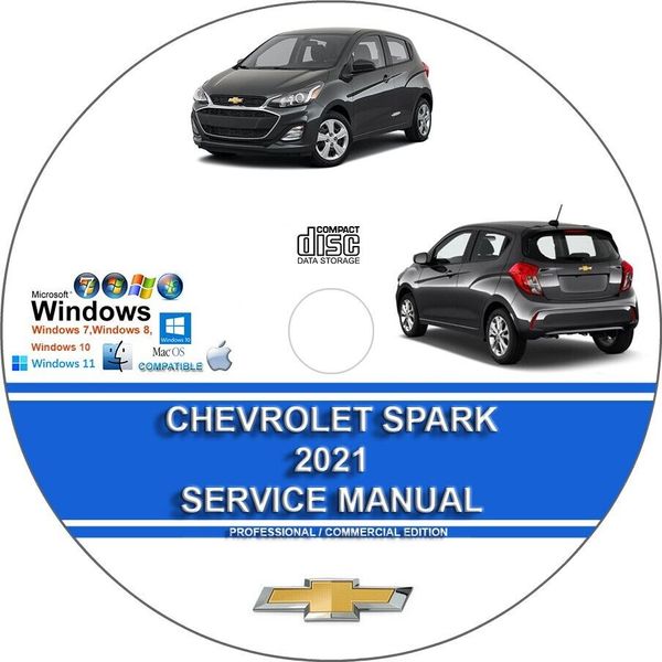 Chevrolet Spark 1.4L 2021 Factory Workshop Service Repair Manual