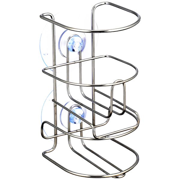 Wahei Freiz SUI-6069 Detergent Sponge Rack, Vertical Type, Wire Material with Good Drainage, Compact Type