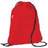 adam & eesa Unisex Drawstring Bag School PE Gym (Red)