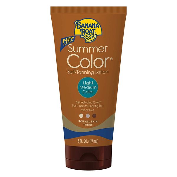 Banana Boat Summer Color Self-Tanning Lotion Light to Medium -- 6 fl oz by Banana Boat [Beauty]