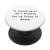 Agile Scaled Project Management Enterprise Funny PM Coach PopSockets Swappable PopGrip