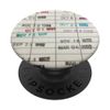 Library Due Date Card Gift PopSockets Swappable PopGrip