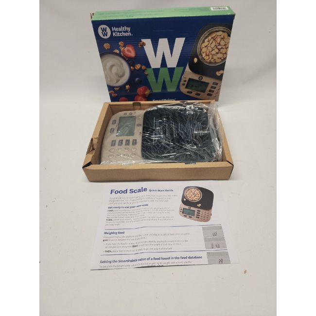 WW Healthy Kitchen Smart Points Food Scale Balance