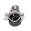 Oscillating Tool Adapter,Easy to Carry Angle Grinder Adapter Black Silver Universal Accessory Joint Multifunctional for DIY