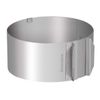 Tescoma Round Adjustable Baking Frame Ø 16-30 cm Delicia, Assorted, 19.7 x 9.2 x 19.8 cm