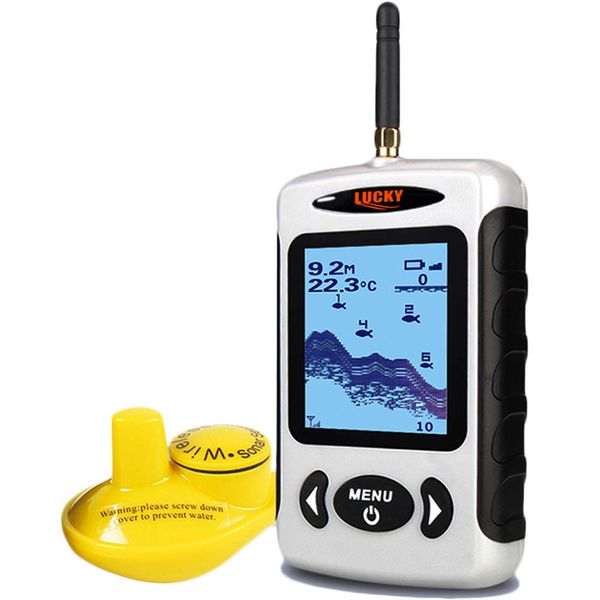 LUCKYLAKER Fish Finder Wireless Fish Finder Portable Gourt Finder Fishing Smelt Fish Finder Kayak Bass