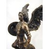 Archangel Saint Michael Statue Real Bronze Powder Cast Sculpture 12 ½-inch