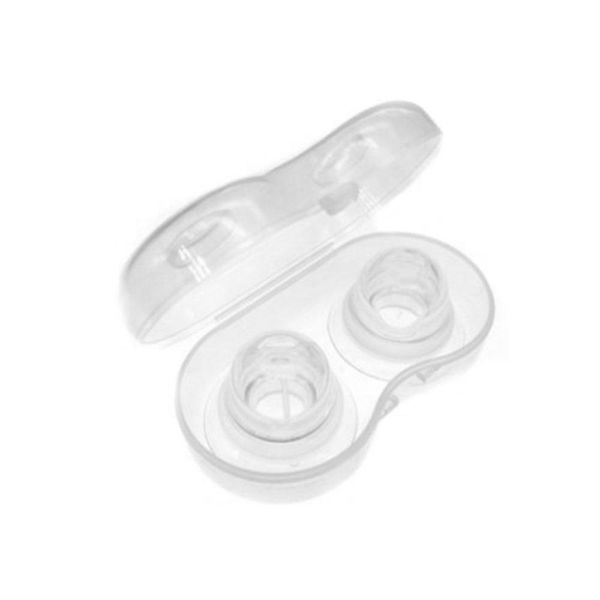 Silicone Nipple Corrector - 1 Pair Easy-to-Use Clip for Inverted Nipples High