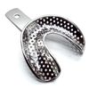 Dental Impression Perforated Medium Trays Upper and Lower Autoclavable Premium Instruments