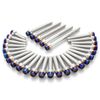 CB400SF NC31 Engine Cover Bolt Set for Honda 29pcs Taper Head Silver