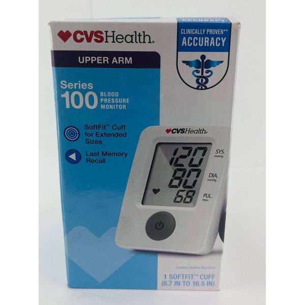 CVS Health Upper Arm Series 100 Blood Pressure Monitor