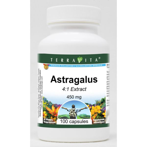 Astragalus 4:1-450 mg (100 Capsules, ZIN: 519037)