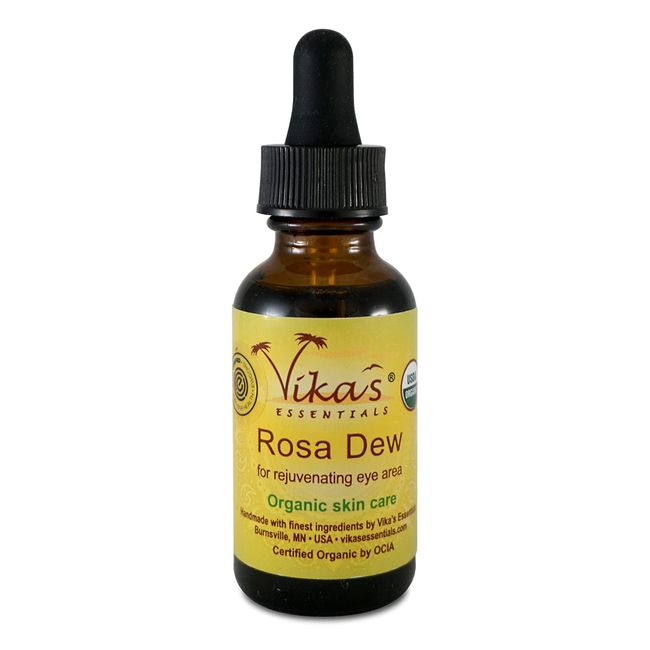 Vika's Essentials Certified Organic Eye Serum Rosa Dew