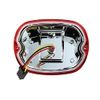 ‎Eagle Lights Flashing Strobe Squareback LED Tail Brake Light Kit for Harley Davidson - No Window/Red Lens