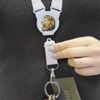 'Lion Portrait Side View' Neck Strap/Lanyard (LY00037946)