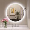 Modern 24'' LED Bathroom Vanity Mirror Dimming Bluetooth For Making up/ Shaving