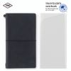 Traveler's Notebook Refills Tri-Fold Clear Holder, 3 Pack, Regular Size, 14403006