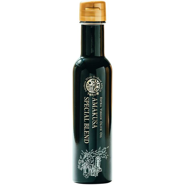 Amakusa Olive Garden AVILO Extra Virgin Olive Oil, Amakusa Special Blend, Black, 4.8 oz (137 g)