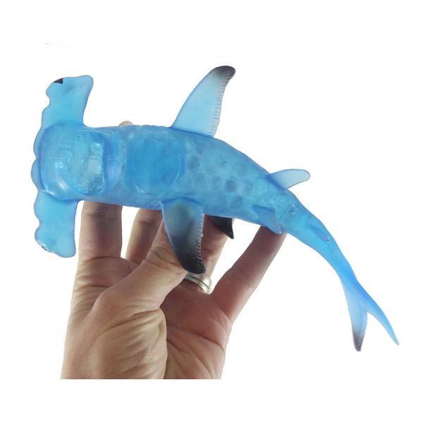 1 Jumbo Hammerhead Shark Squeeze Stress Ball - Sensory, Stress, Fidget Toy