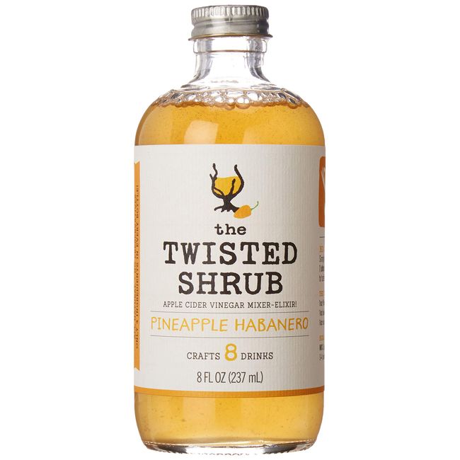 The Twisted Shrub Pineapple Habanero Apple Cider Vinegar Drink