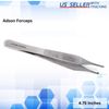 24 Pcs Adson Tissue 1 x 2 Teeth 4.75" Forceps Surgical Veterinary German Grade
