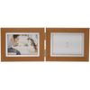 VANJOH Picture Frame, Pair Frame, lt brn