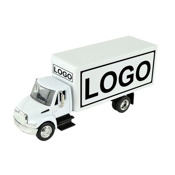 Toy Trucks, Corporate Gift, Personalized Gift, Diecast Truck, Your Logo, International 4200 Box Truck, Semi Truck