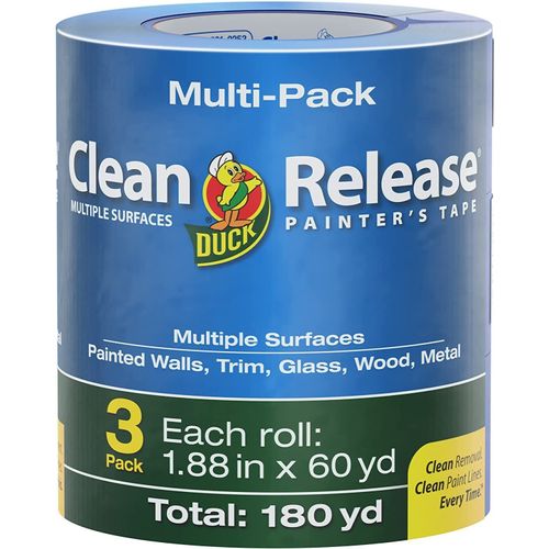 Duck Clean Release Blue Painter's Tape 2-Inch (1.88-Inch x 60-Yard), 12...