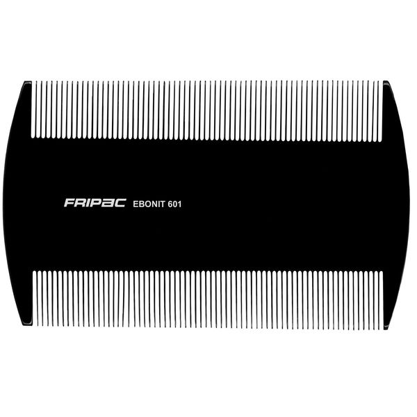 Fripac Ebonite Number 601 Dust Fine Comb, 9 cm