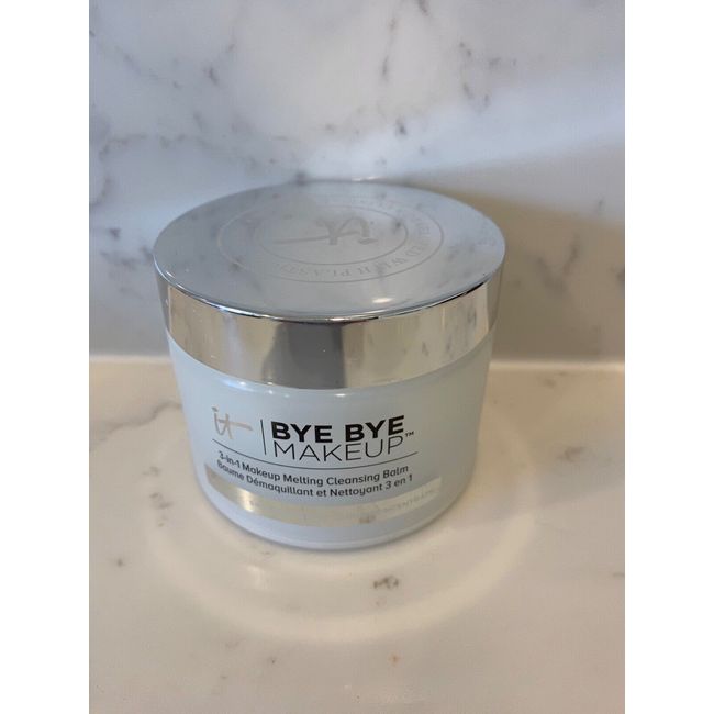 IT COSMETICS BYE BYE MAKEUP 3-IN1 MAKEUP MELTING CLEANSING BALM 2.82 oz NWOB